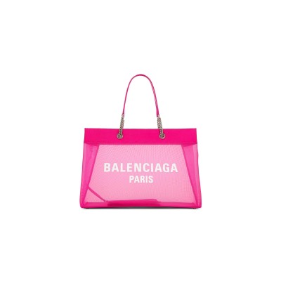 BALENCIAGA WOMEN'S DUTY FREE TOTE BAG LARGE IN PINK 7416052AADB5590 (47*33*16cm)